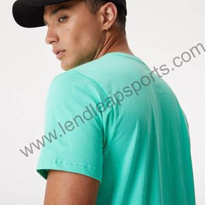 Venta al por mayor de alta calidad 100% algodón camisetas de las mujeres de cuello en V profundo de secado rápido transpirable de talla grande diseño liso - Product Image 6