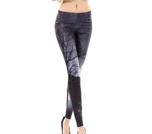 Leggings en tissu doux léger pour femmes leggings durables à séchage rapide confortables anti-rides femmes en matériau durable - Product Image 5