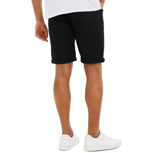 Trendy <b>Men</b> Denim Shorts Slim Fit <b>Stretch</b> 100% Cotton Woven Ripped Casual Summer Fashion Streetwear Custom ODM Private Label - Product Image 3