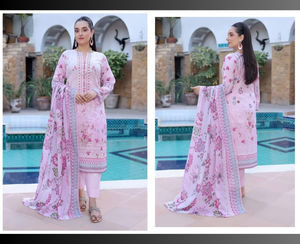 Ssumaira's Luxury Collection BIN HAMEED RIMSHIKA Camisa bordada con estampado digital para mujer Salwar Kameez Indian Pakistani - Product Image 4