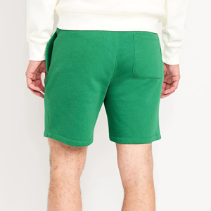Nouveau court à la mode pour hommes tissu polaire de coton lourd couleur unie avec poches latérales shorts pour hommes lourds imprimés personnalisés - Product Image 3
