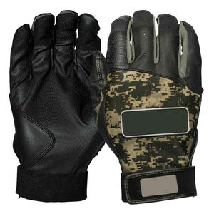 Guantes de receptor de fútbol americano con logotipo personalizado con protección para los dedos de cuero sintético nuevo último estilo guantes de fútbol americano - Product Image 4