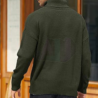 Pulls en laine/coton respirants pour hommes avec logo frontal - Design tricoté doux et confortable, couleurs et tailles personnalisables