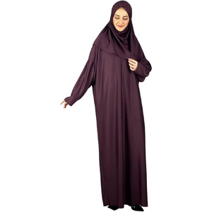 Robe Abaya de luxe Vintage modeste pour femmes conçue vêtements islamiques silhouette droite ample en mousseline de soie Maxi excellent rapport qualité-prix - Product Image 2