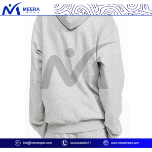 Sweat à capuche polaire ultra-doux classique pour homme, fermeture éclair résistante, poches spacieuses, tenue décontractée confortable, été, ODM, couleur unie - Product Image 5