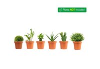 Pots de plantes en terre cuite avec plateau pour jardin/décoration intérieure de la maison Pots de fleurs de jardinage/plantes de jardin pot de jardinière pots faits à la main
