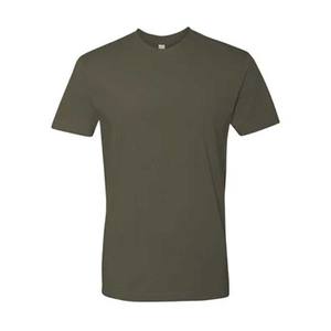 Venta al por mayor de los hombres de cuello redondo camisetas de manga corta ajustada estilo suave algodón Poly Blend Custom Tag-Free T Shirt - Product Image 6