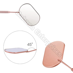 Private Label Stainless Steel Lash <b>Mirror</b> Used in Eyelash Extensions Accessories Beauty Tool by Bahasa Pro - Product Image 4