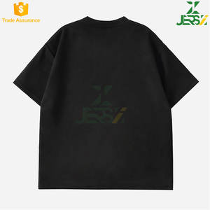 T-shirt vintage surdimensionné Style Hip Hop col rond poids lourd 100% coton à manches courtes t-shirt impression numérique Streetwear décontracté - Product Image 3