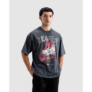 Camiseta Deportiva Legacy 100% Algodón, Estilo Hip Hop, Color Sólido, con Serigrafía Personalizada - Product Image 6