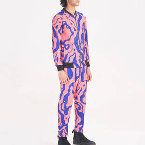 Ensemble de survêtement pour homme, design tendance, hiver, décontracté, respirant, écologique, uni, manches longues, léger - Product Image 5