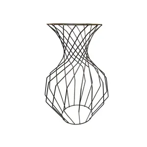 Suministros para fiesta de boda Nuevo diseño Artesanía de metal Florero para el hogar Decoración del hogar Soporte de flores para la venta - Product Image 3