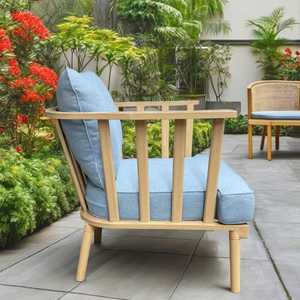 5 chỗ ngồi Chất lượng cao ngoài trời Patio ban công kim loại sofa sân khách sạn nhôm vườn couch Set - Product Image 5