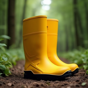 Botas de Seguridad Rnne Talla 41 Amarillas S5 SR CI FO EN ISO 20345:2022 Estándar - Product Image 3