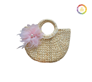 Vente en gros de sac à main en rotin tissé rond avec paille naturelle pour femmes sacs à main 2025 - Product Image 1