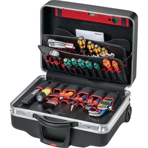 Caja de Herramientas Clásica KingSize Roll Neo, W470 x D360 x H210 mm, Plástico X-ABS con PARAT de Aluminio de 36 l para Herramientas - Product Image 1