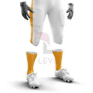 Maillot de football américain personnalisé avec logo sublimé, en tissu sergé, uniforme, short, grande taille, haute performance, vêtements de sport d'extérieur pour équipe - Product Image 3