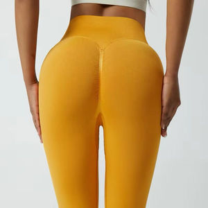 Venta al por mayor de moda transpirable Leggings Mujer Yoga Leggings de cintura alta Gimnasio Deportes Legging - Product Image 3