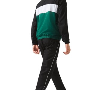New Design Men Sport <b>Compact</b> Black Bottle Green-white 100% Polyester Tracksuit <b>Slim</b> Fit Sweat Men's Hoodies & Sweatshirts - Product Image 5