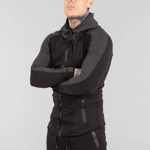 Venta al por mayor transpirable Duo Tone estilo logotipo personalizado Unisex polar sudadera de gran tamaño sudaderas con capucha con logotipo de impresión puff Sudadera con capucha unisex - Product Image 6