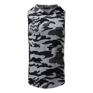 Camiseta sin mangas con tirantes para gimnasio personalizada para hombre, camiseta transpirable para fitness, correr, entrenamiento informal, deportes, opción de talla grande OEM - Product Image 4