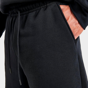 Shorts de sport pour hommes 2025 de qualité supérieure, séchage rapide, taille mi-haute, décontractés, en toile unie avec cordon de serrage, polyester/coton - Product Image 5
