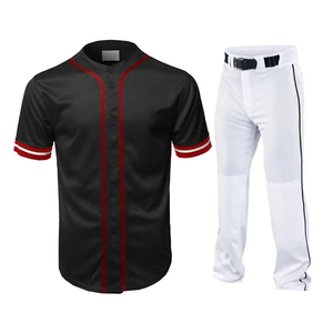 Ensemble de baseball de haute qualité à prix d'usine, best-seller, pour adultes, vêtements de sport durables, séchage rapide, respirant, personnalisable - Product Image 1