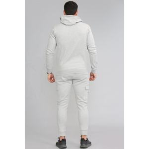 Conjunto Deportivo de Felpa para Hombre, Diseño Nuevo 2026, 100% Algodón, Conjuntos de Chándal de 2 Piezas, Tallas Grandes Personalizadas, Pantalones Deportivos para Hombre al por Mayor - Product Image 4