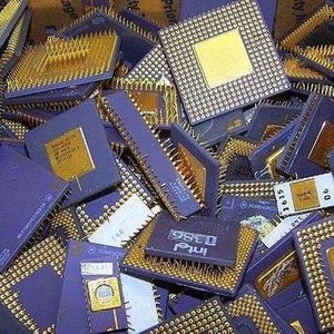 Chân CPU gốm CPU Bộ vi xử lý Intel pentium Pro phế liệu với chân vàng. - Product Image 4