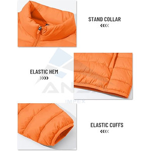 Chaqueta hinchada holgada para hombre, abrigo de invierno aislado ligero, trabajo, esquí, senderismo, marca OEM, diseño de Color personalizado, respetuoso con el medio ambiente - Product Image 5