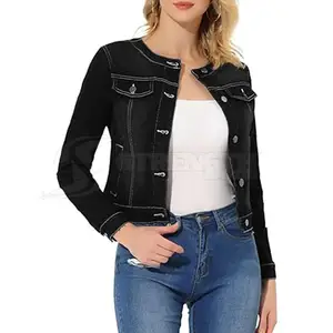 Chaqueta vaquera de secado rápido para mujer, chaqueta vaquera de uso cómodo para invierno, venta en línea - Product Image 1