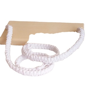 Handmade Macrame Twin Baby <b>Swing</b> DYAED COTTON HANDMADE NATURAL Baby <b>Swing</b> Set Style Color Baby Bedside Sleeper - Product Image 1