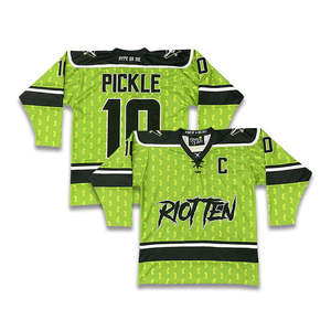 ชุดเสื้อเจอร์ซีย์เล่นฮ็อกกี้น้ำแข็งสำหรับผู้ชายตามสั่ง - Product Image 1