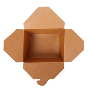 ภาชนะบรรจุอาหารเพื่อการรับประทานเป็นมิตรกับสิ่งแวดล้อม - กล่องใส่อาหารคราฟท์สีน้ําตาลขนาด 30 ออนซ์ (แพ็ค 50 แพ็ค) ทนต่อการรั่วและการอัดจารบีสําหรับร้านอาหาร - Product Image 4