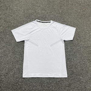 Personalizada Unisex hombres Casual deportes manga corta Fitness transpirable gimnasio entrenamiento camiseta secado rápido fino de alta calidad - Product Image 3