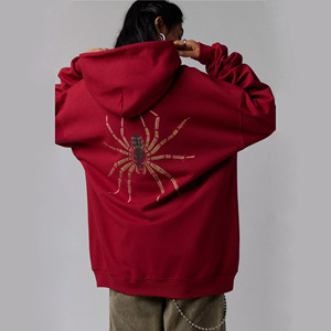 Sudadera con Capucha Informal para Mujer, de Invierno, Manga Larga, 100% Algodón, Talla Grande, Color Personalizable, Logotipo en la Parte Delantera, Secado Rápido - Product Image 2