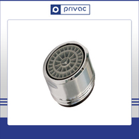 Aérateurs de Robinet Industriels en Laiton de Haute Qualité Résistants à la Corrosion Privac Brassworks PBL-FV001 Finition Chromée Économiseur d'Eau PVC