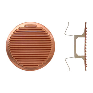 Griglia di Aerazione in Rame con Molle D.140-200 - Product Image 2