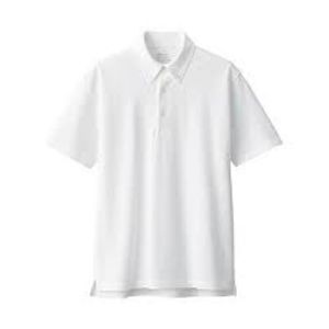 Vente en gros de t-shirt polo en coton biologique 100% avec logo personnalisé pour hommes, lin en coton à séchage rapide, design vierge durable, en vente - Product Image 4