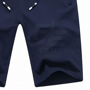 OEM Men's 100% Cotton Fitness Shorts Quick Dry Sports Shorts for Gym <b>Running</b> Training Custom Logo Available Solid Sporty Style - Product Image 6