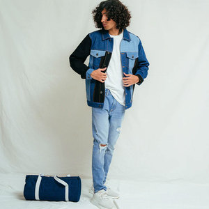 Chaqueta Vaquera de Mezclilla de Alta Calidad con Diseño Moderno, Precio de Mayoreo, Chaqueta Vaquera de Mezclilla Personalizada para Hombre, Superventas de Invierno - Product Image 5