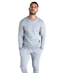 New Arrival Men's Sweatshirt Polyester Cotton Fashionable Solid Color Front Logo Embroidered Customized Wholesale Winter Season - Product Image 5