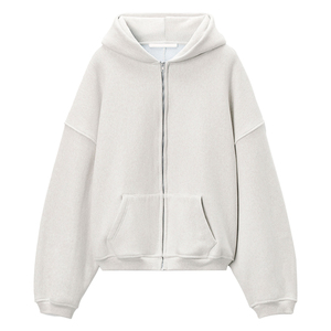 Nouveaux vêtements d'hiver Logo personnalisé lourd GSM Design élégant 100% coton professionnel nouveau Style hommes fermeture éclair sweats à capuche en gros de haute qualité - Product Image 4