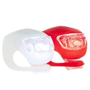 Feux de vélo LED ZW39 avant et arrière avec batterie, lampe de vélo pour rayons de roue, phares inclus - 2 pièces - Product Image 2