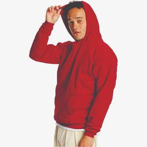 Sweat-shirt d'hiver pour homme à fermeture éclair, coupe oversize, couleur unie, avec poche, personnalisable avec logo, prix usine, vente en gros, marque privée - Product Image 2