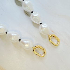 Perle de charme en acier inoxydable plaqué or 18 carats sans plomb ni nickel, motif religieux, pour la fabrication de bijoux, avec pendentif numéro - Product Image 1