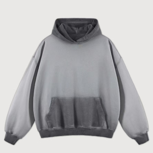 OEM algodón pesado de gran tamaño French Terry lavado Sudadera con capucha peso pesado logotipo personalizado venta al por mayor Vintage lavado hombres Sudadera con capucha térmica - Product Image 6