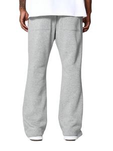 กางเกงวอร์มขาบาน ลดราคา ผ้าฝ้าย 80% โพลีเอสเตอร์ 20% กางเกงจ็อกเกอร์ผู้หญิง ขอบยางยืด เป็นมิตรกับสิ่งแวดล้อม แห้งเร็ว ผ้าแคนวาส สีเฮเธอร์ - Product Image 4