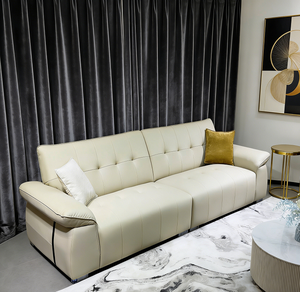 Divano in Ecopelle OEM ODM, Design Modulare Versatile, Divano Componibile per Soggiorno, <span class=keywords><strong>Arredamento</strong></span> Personalizzabile - Product Image 5