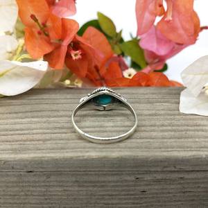 Bague en pierre turquoise Boho Bijoux en argent sterling - Product Image 5